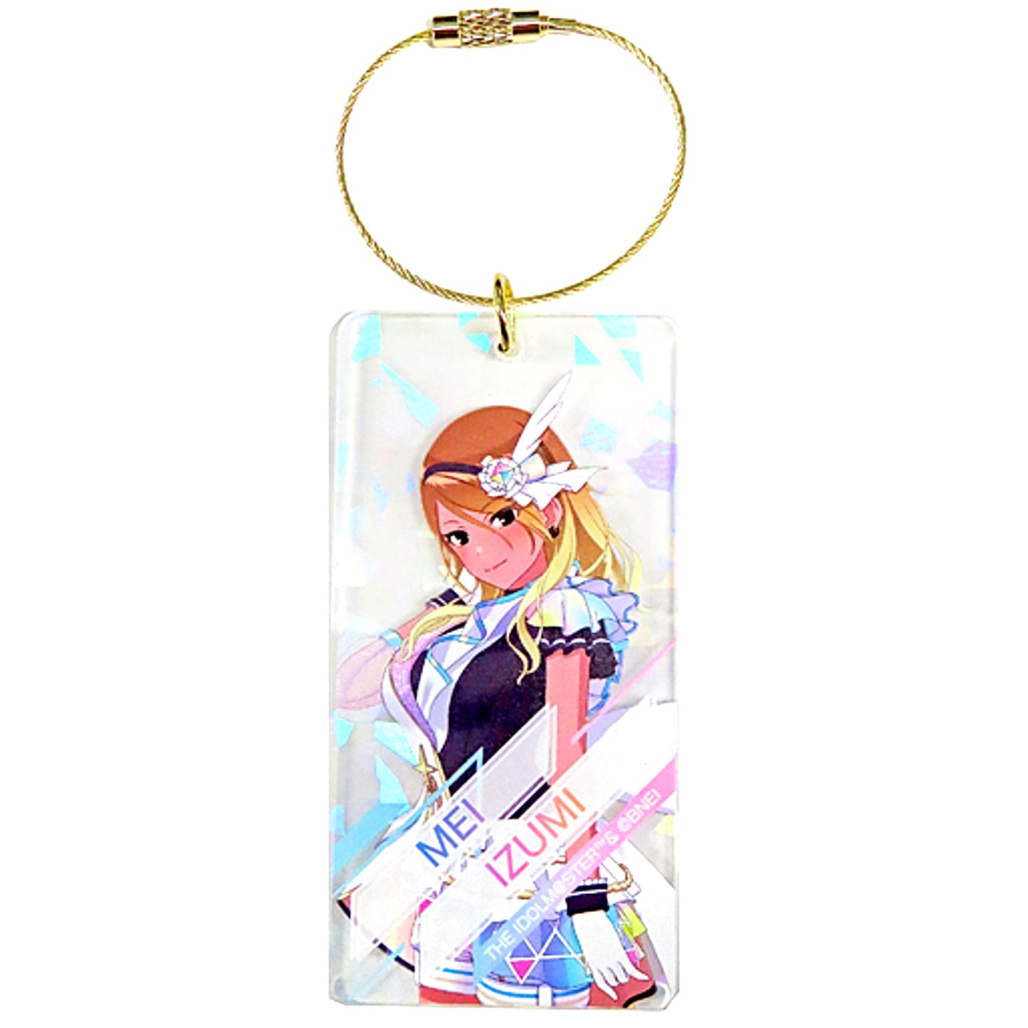 Mei Izumi The Idolmaster Shiny Colors Acrylic Keychain Song for Prism ver. Atre Akihabara [USED]