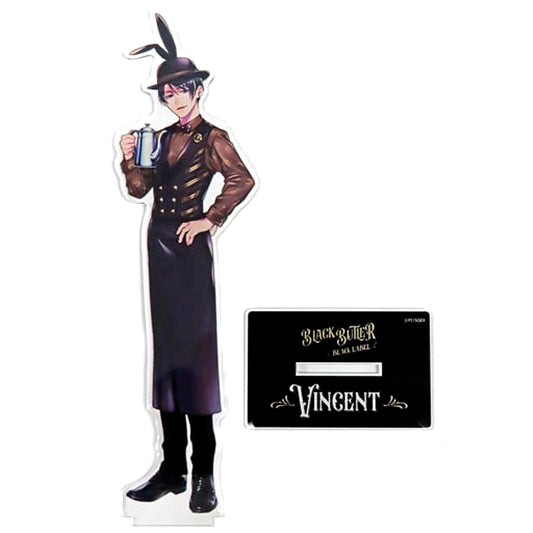Vincent Phantomhive Big Acrylic Stand Cafe & Shop Edition Black Butler Black Label Bitter Rabbit CAFE AND SHOP [USED]