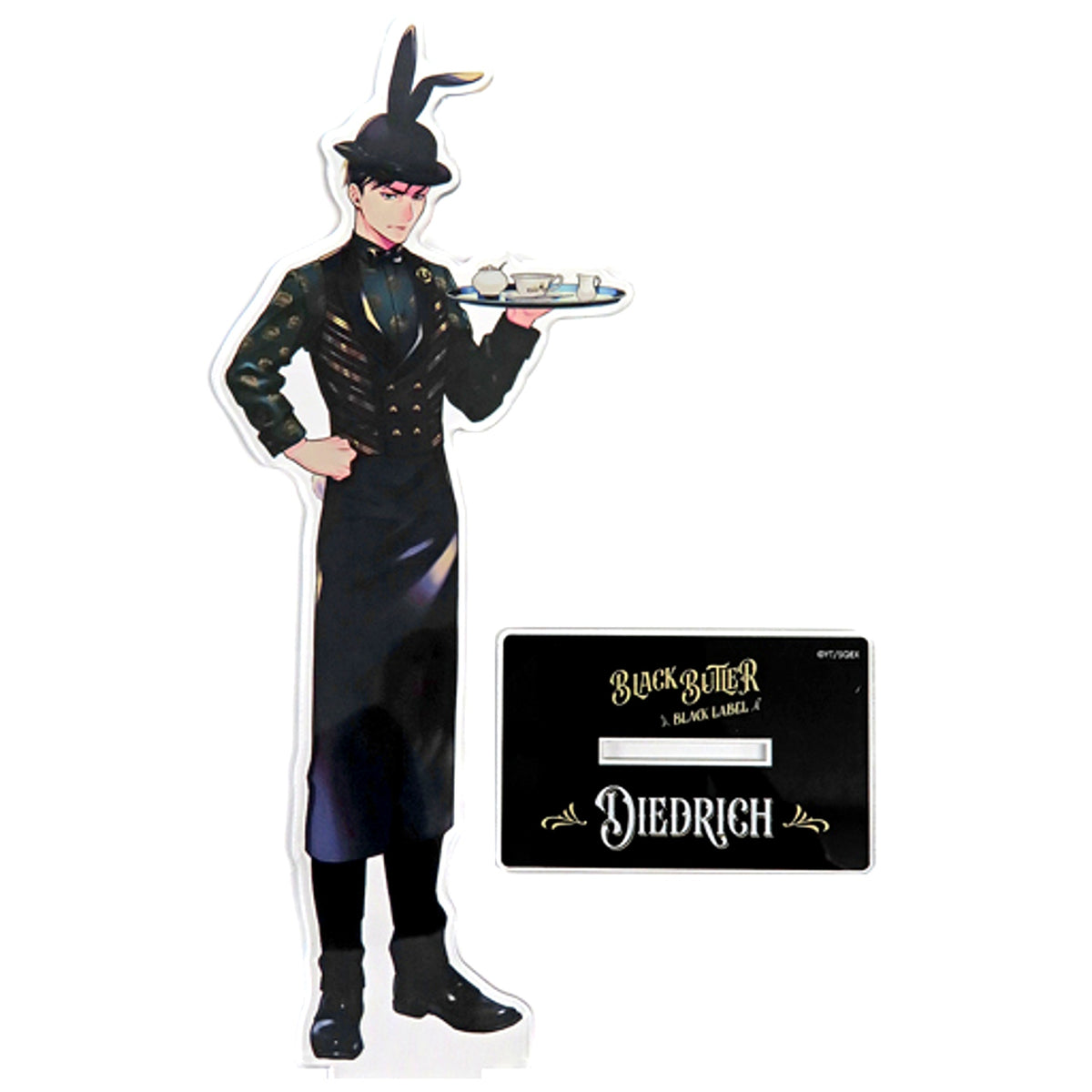 Diederich Big Acrylic Stand Cafe and Shop Edition Black Butler Black Label Bitter Rabbit Cafe and Shop [USED]