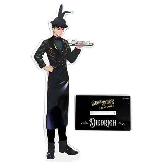 Diederich Big Acrylic Stand Cafe and Shop Edition Black Butler Black Label Bitter Rabbit Cafe and Shop [USED]