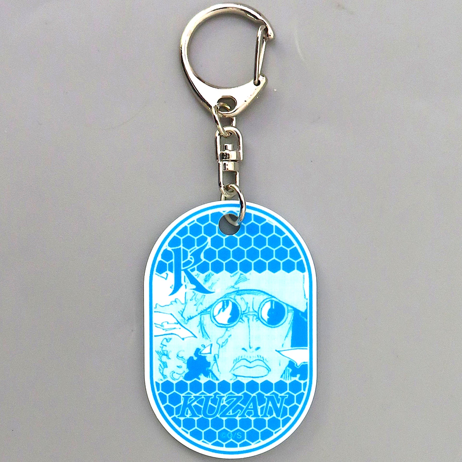 K. Kuzan Aokiji One Piece 26th Anniversary Acrylic Initial Keychain Set B [USED]