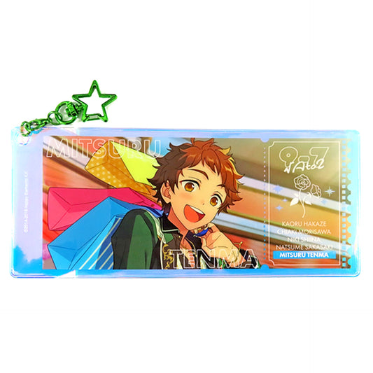 Mitsuru Tenma Ensemble Stars!! Memorial Aurora Ticket Charm -SHUFFLE- [USED]