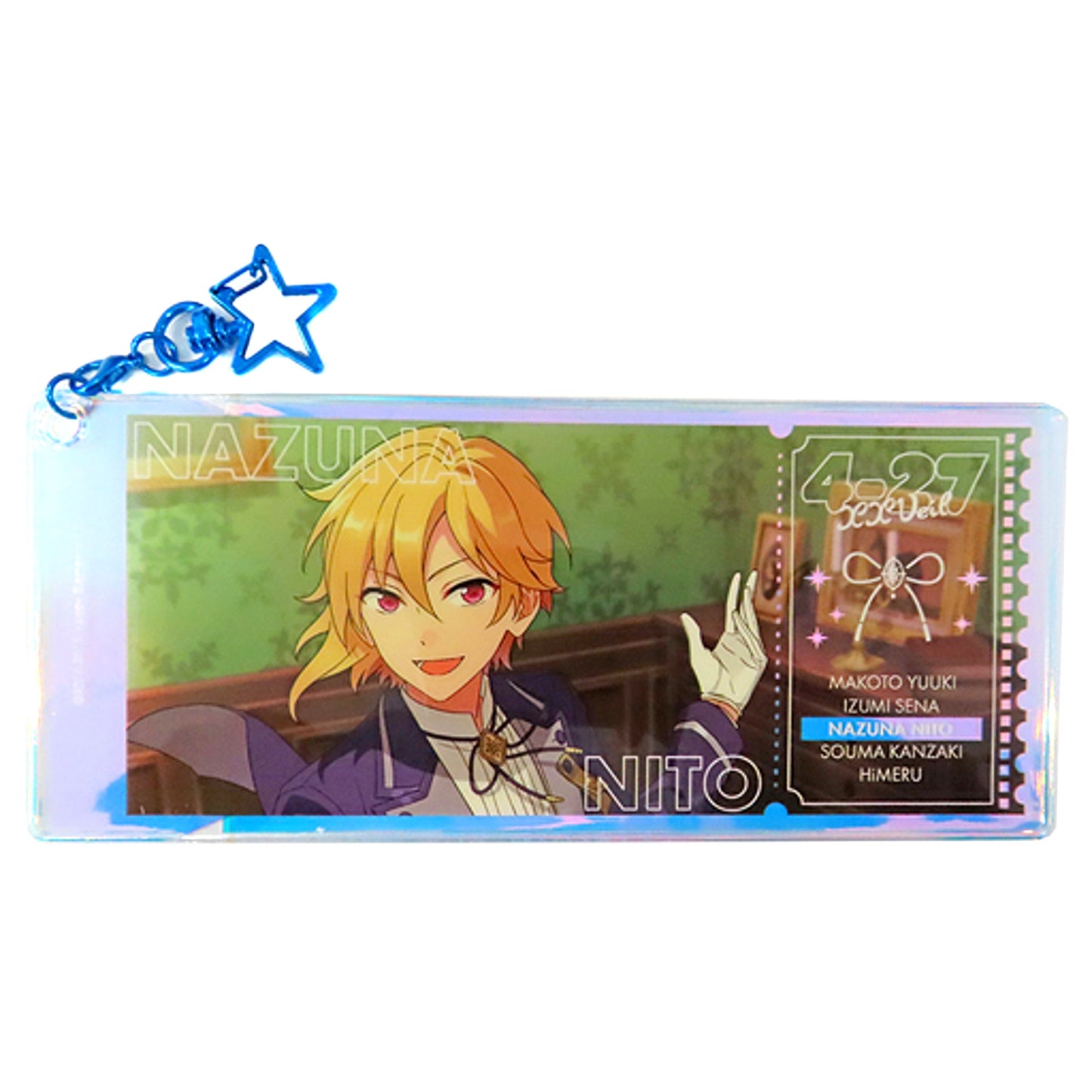 Nazuna Nito Ensemble Stars!! Memorial Aurora Ticket Charm -SHUFFLE- [USED]