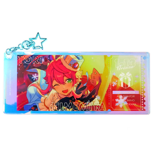 Tori Himemiya Ensemble Stars!! Memorial Aurora Ticket Charm SHUFFLE [USED]