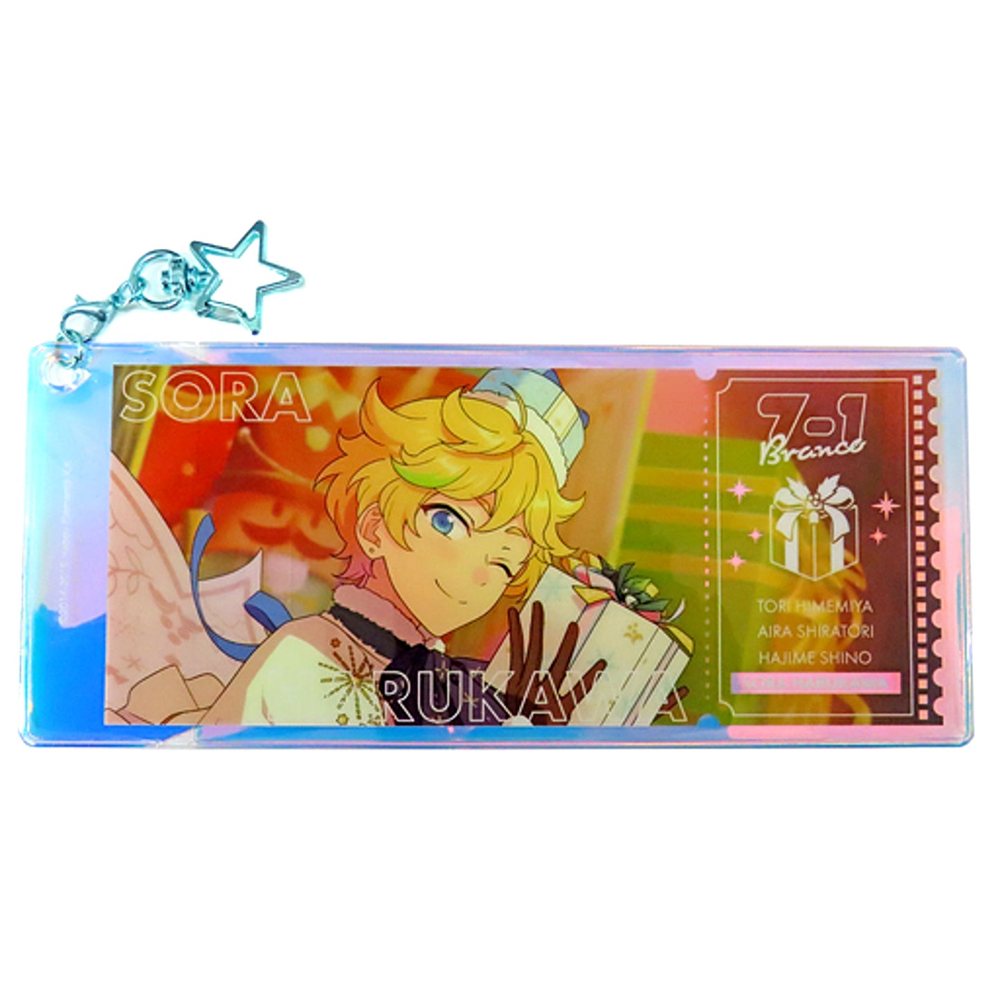 Sora Harukawa Ensemble Stars!! Memorial Aurora Ticket Charm -SHUFFLE- [USED]