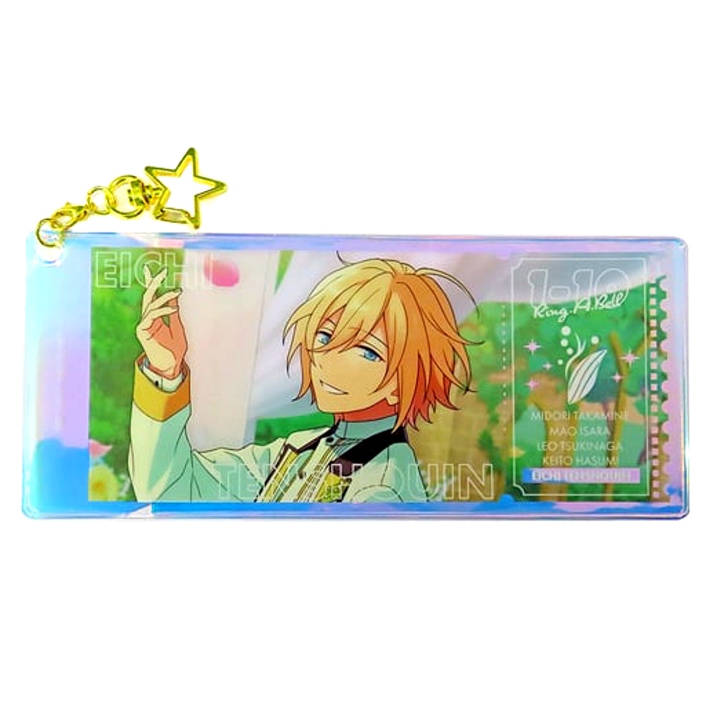 Eichi Tenshouin Ensemble Stars!! Memorial Aurora Ticket Charm -SHUFFLE- [USED]