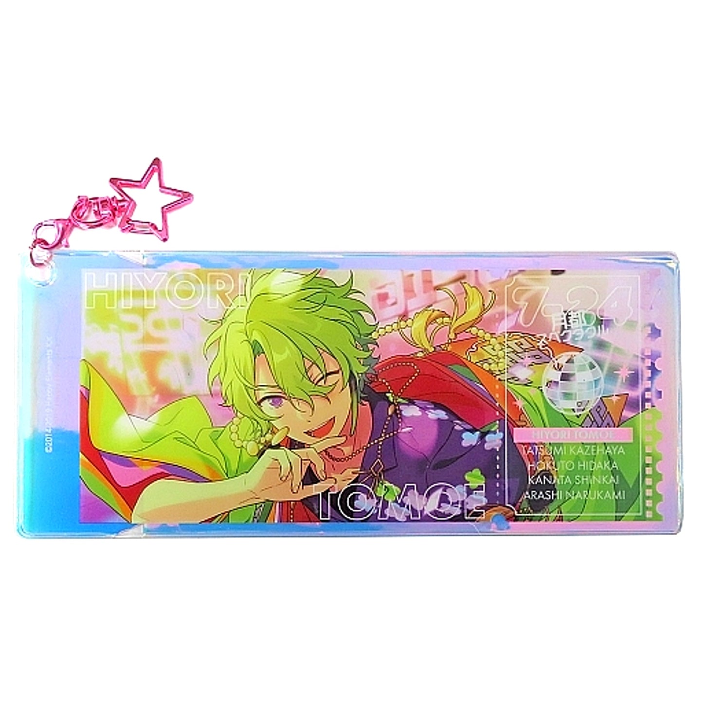 Hiyori Tomoe Ensemble Stars!! Memorial Aurora Ticket Charm SHUFFLE [USED]