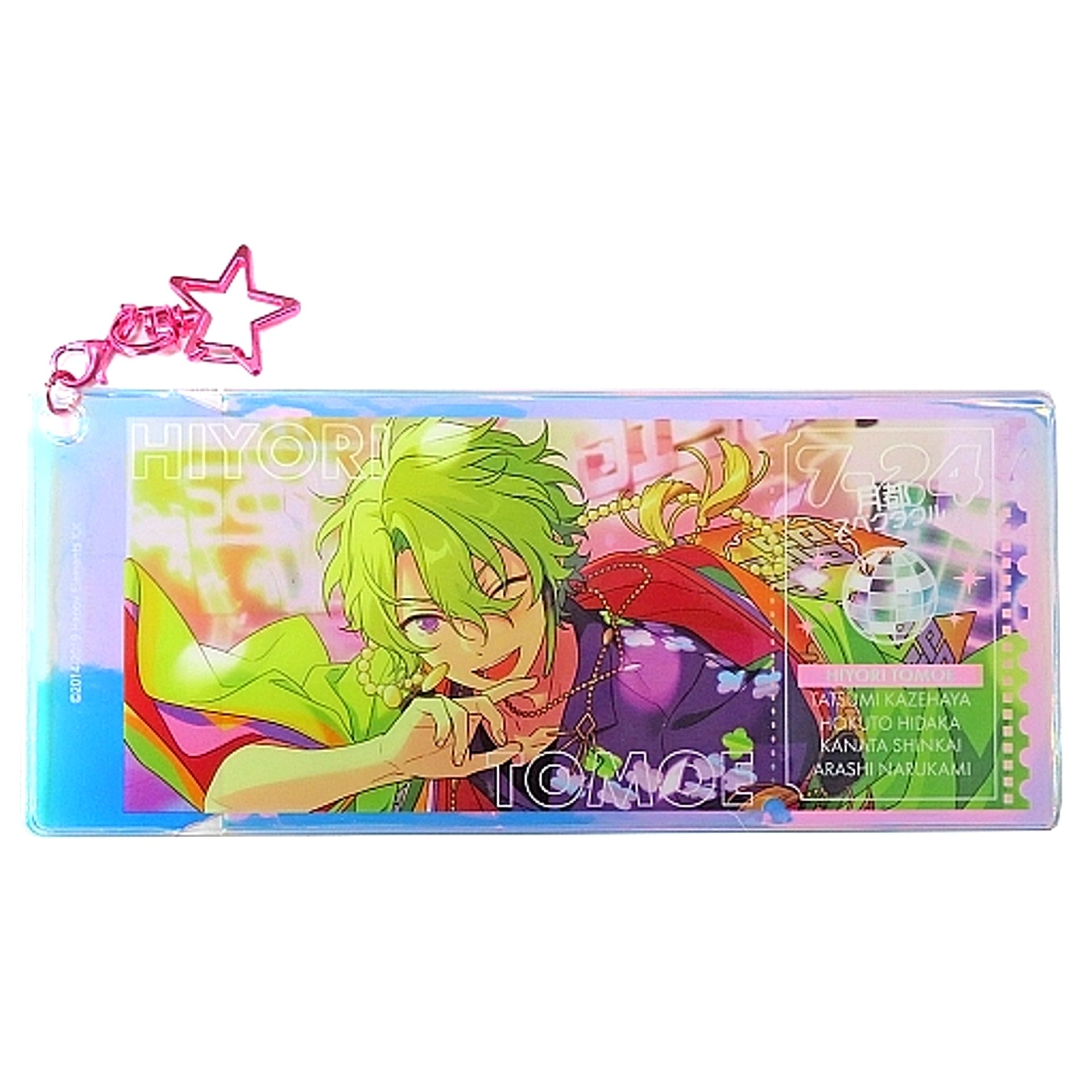 Hiyori Tomoe Ensemble Stars!! Memorial Aurora Ticket Charm SHUFFLE [USED]