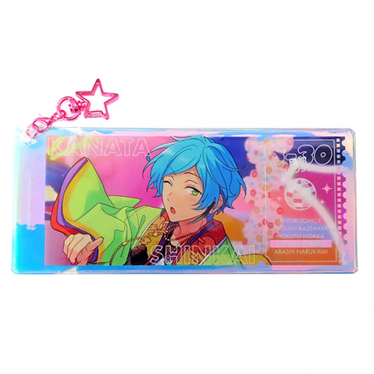 Kanata Shinkai Ensemble Stars!! Memorial Aurora Ticket Charm -Shuffle- [USED]