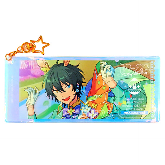 Mika Kagehira Ensemble Stars!! Memorial Aurora Ticket Charm SHUFFLE [USED]