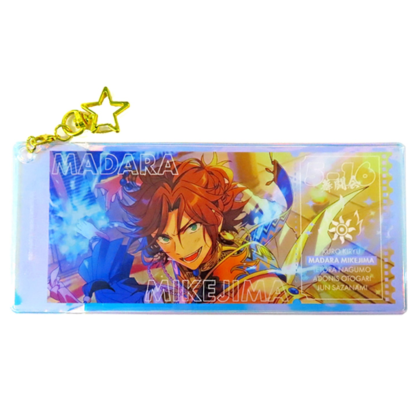 Madara Mikejima Ensemble Stars!! Memorial Aurora Ticket Charm -SHUFFLE- [USED]