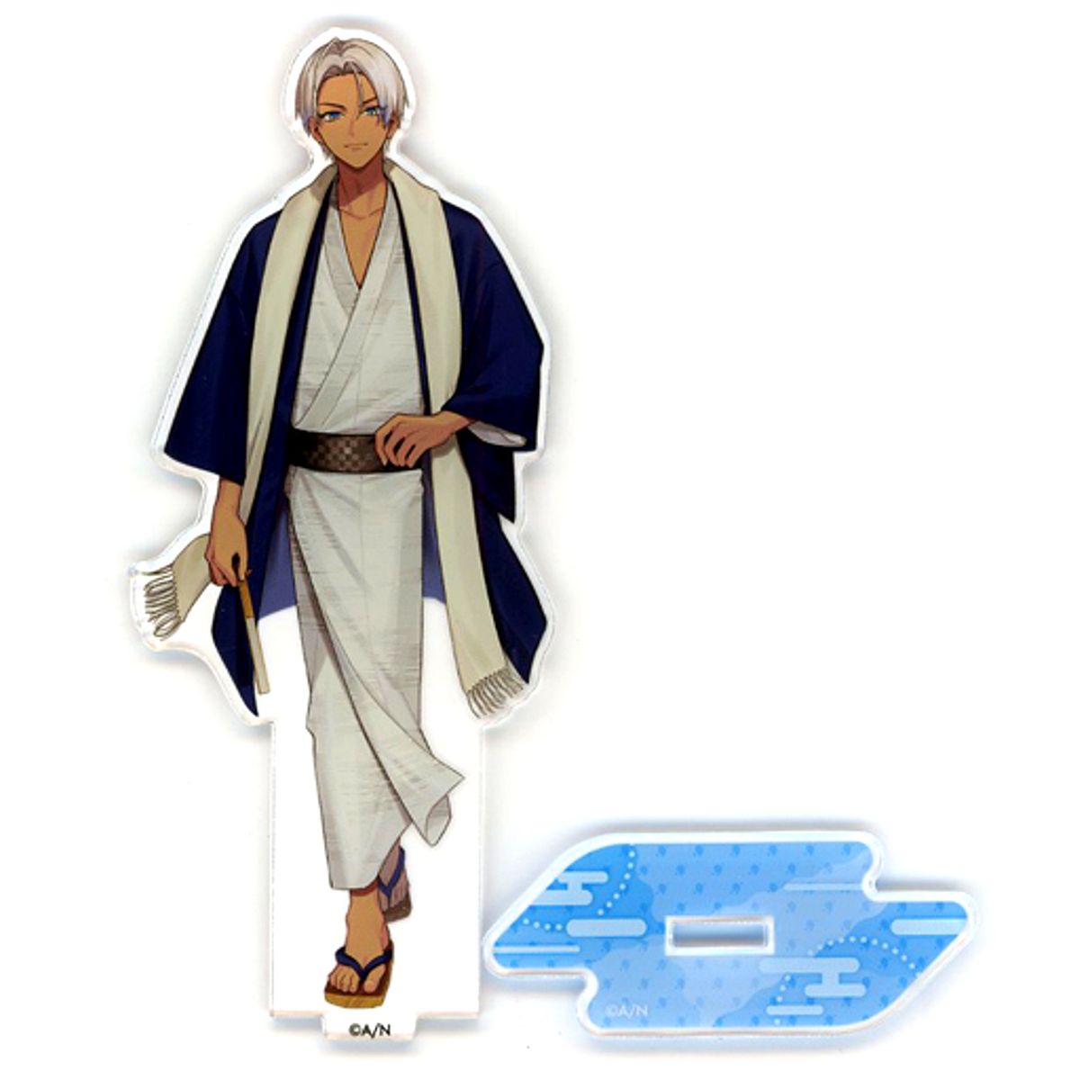 Ibrahim Virtual YouTuber Nijisanji Life Size Acrylic Stand NIJISANJI x Gokurakuyu RAKU SPA Totonou NIJISANJI [USED]