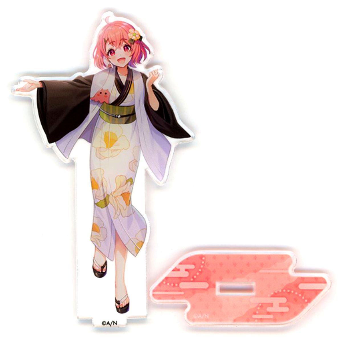 Sasaki Saku Life-Size Acrylic Stand Virtual YouTuber Nijisanji NIJISANJI x Gokurakuyu RAKU SPA Totonou Nijisanji [USED]