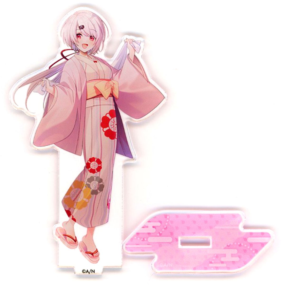 Shiina Yuika Virtual YouTuber Nijisanji Life Size Acrylic Stand NIJISANJI x Gokurakuyu RAKU SPA Totonou NIJISANJI [USED]