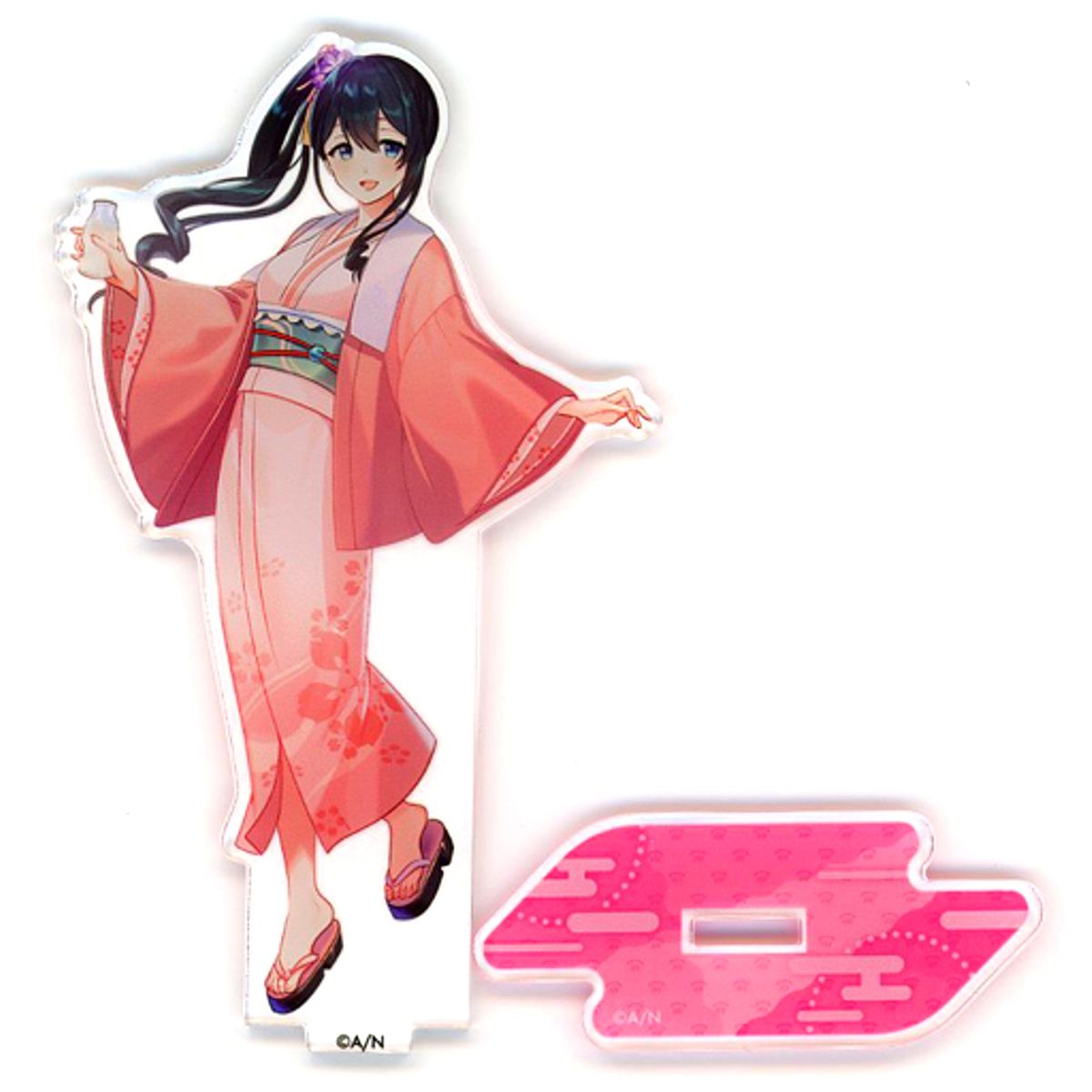Haruka Onomachi Virtual YouTuber Nijisanji Life Size Acrylic Stand NIJISANJI x Gokurakuyu RAKU SPA Totonou NIJISANJI [USED]