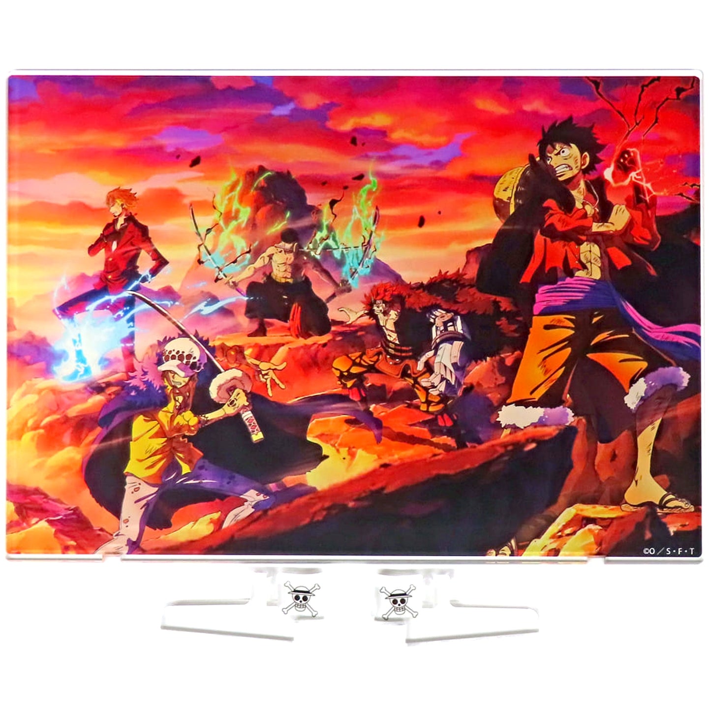 One Piece Wano Country Arc 2023 Key Visual Acrylic Panel A [USED]