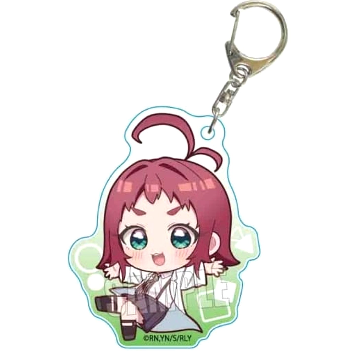 The 100 Girlfriends Who Really, Really, Really, Really, Really Love You Kusuri Yakuzen Pukasshu Acrylic Keychain Keychains [USED]