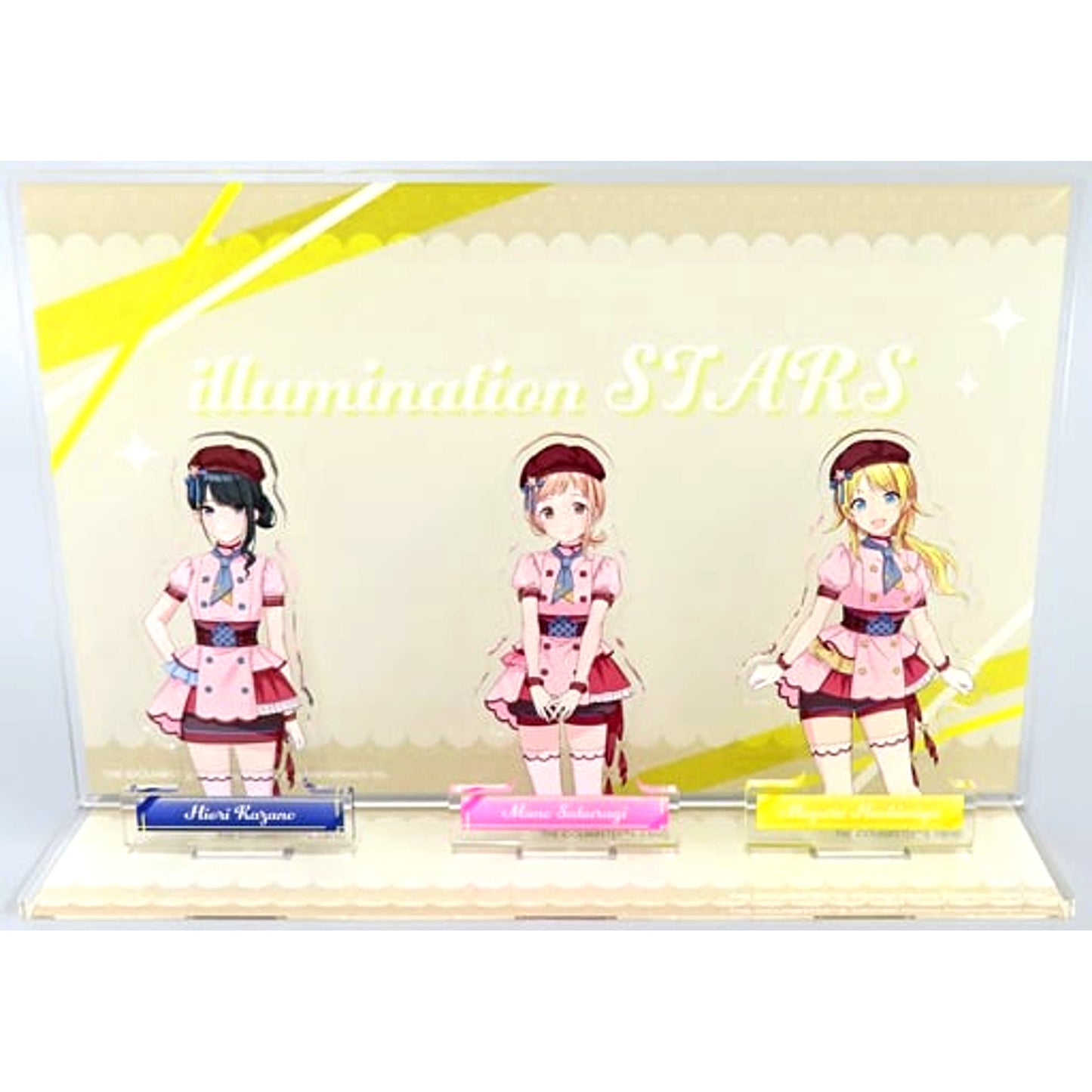 283 Pro Illumination Stars THE IDOLM@STER Shiny Colors Acrylic Diorama Three Star Patissier ver. [USED]
