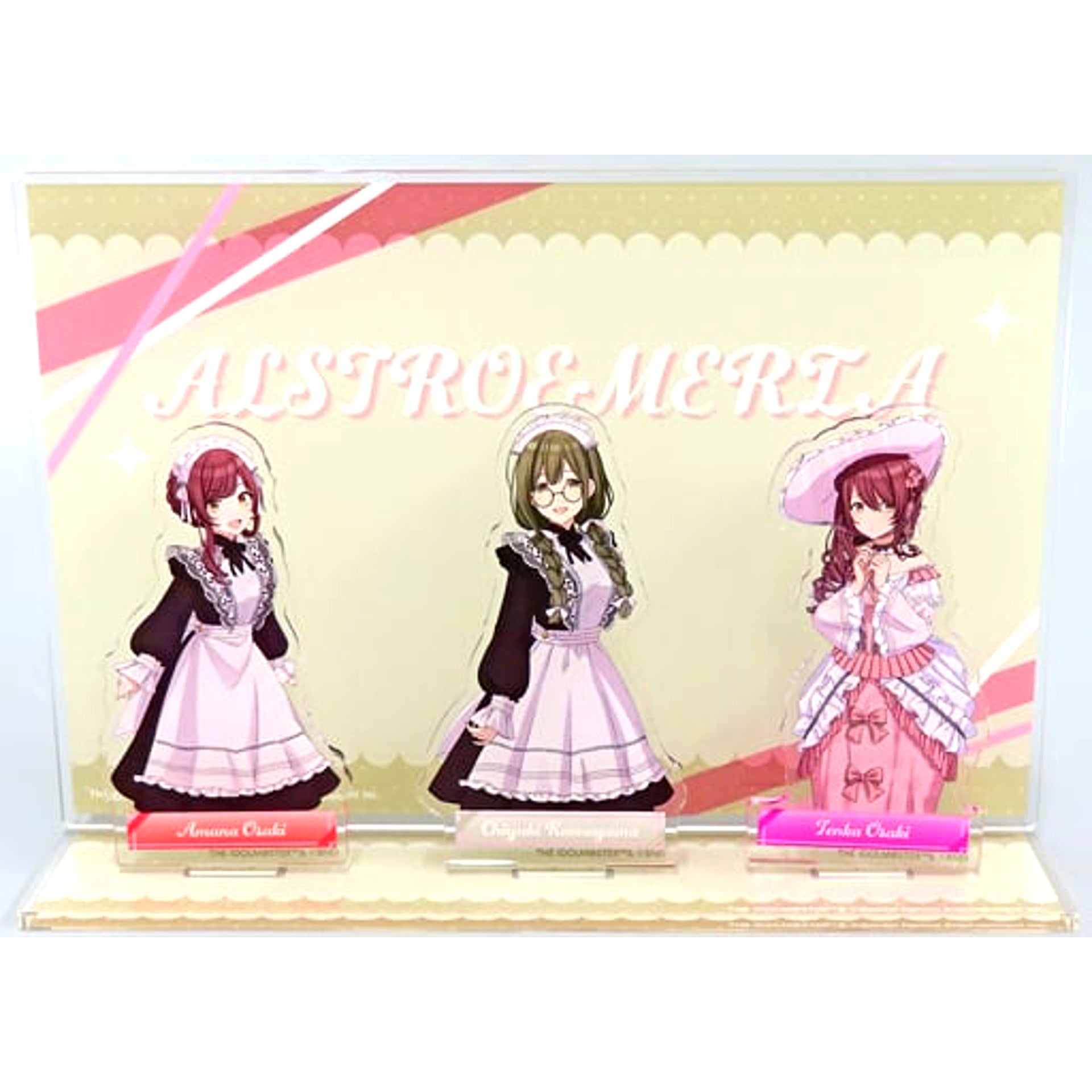 283 Pro Alstroemeria THE IDOLM@STER Shiny Colors Acrylic Diorama Classical Mademoiselle Classical Maid ver. [USED]