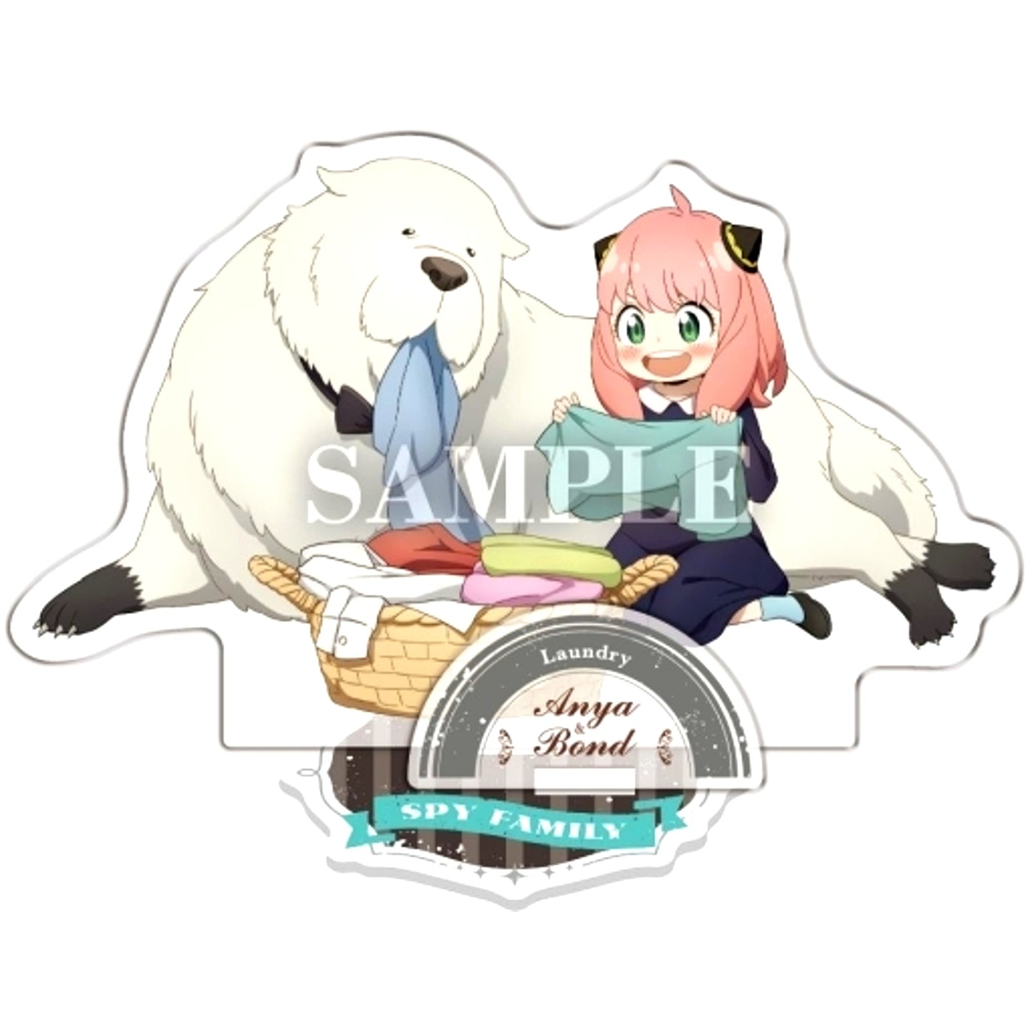 Anya & Bond Spy x Family Helper Acrylic Stand Plate [USED]