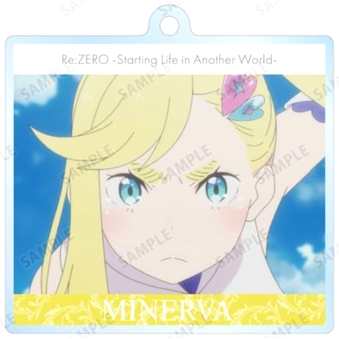 Re:ZERO -Starting Life in Another World- Minerva Trading Scene Acrylic Keychain Keychains [USED]
