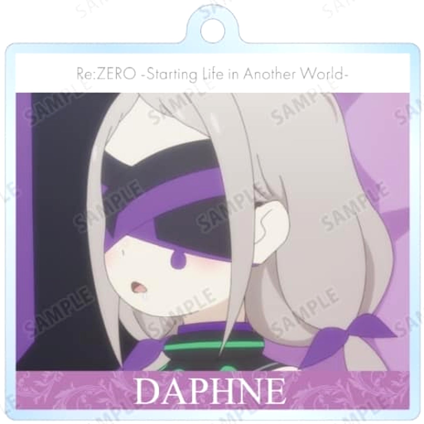 Re:ZERO -Starting Life in Another World- Daphne Trading Scene Acrylic Keychain Keychains [USED]