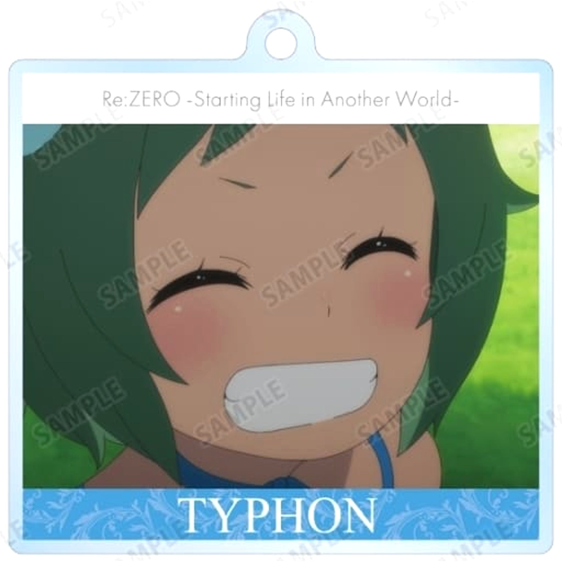 Re:ZERO -Starting Life in Another World- Typhon Trading Scene Acrylic Keychain Keychains [USED]