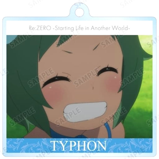 Re:ZERO -Starting Life in Another World- Typhon Trading Scene Acrylic Keychain Keychains [USED]