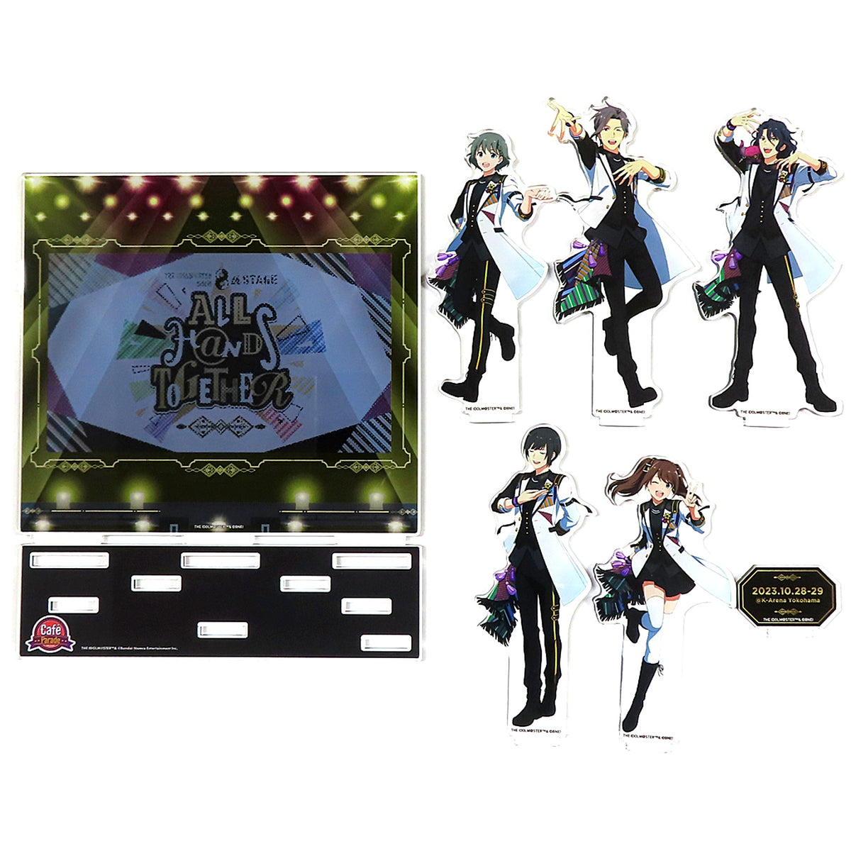 Cafe Parade THE IDOLM@STER SideM 8th STAGE ALL H@NDS TOGETHER Acrylic Diorama [USED]