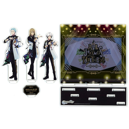 315Pro Legenders Official Acrylic Diorama The Idolmaster SideM 8th STAGE ALL HANDS TOGETHER Commemoration [USED]