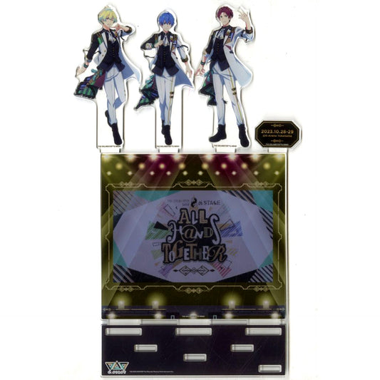 315Pro C.FIRST Memorial Official Acrylic Diorama Idolmaster SideM 8th Stage All Hands Together [USED]