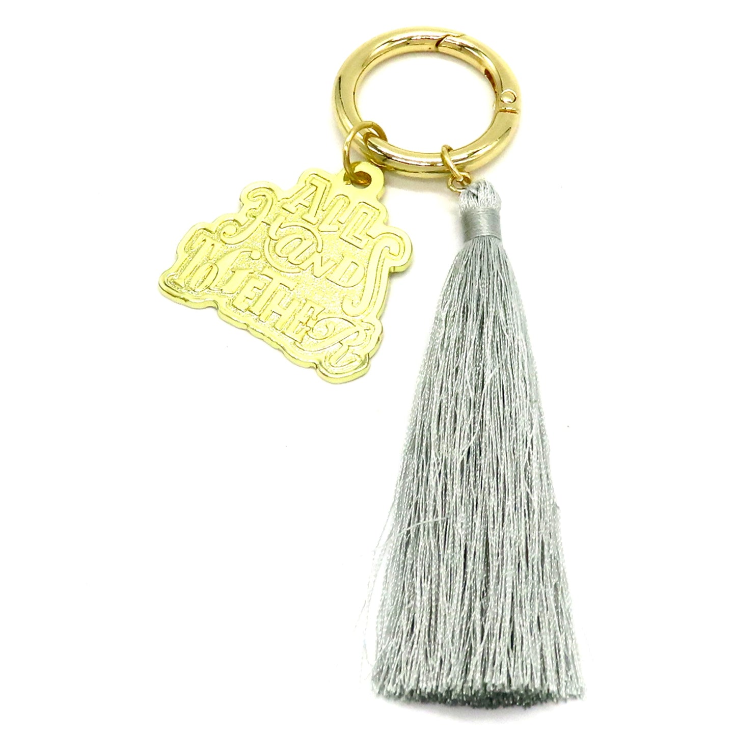 Shinsoku Ikkon 315Pro THE IDOLMASTER SideM Official Tassel Keychain Commemorative 8th STAGE ALL H@NDS TOGETHER [USED]