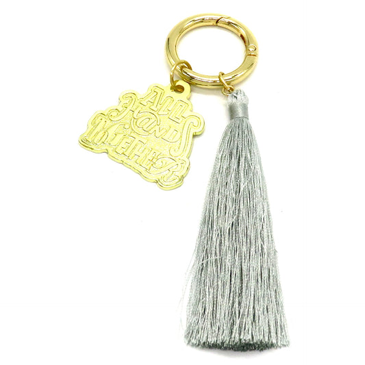 Shinsoku Ikkon 315Pro THE IDOLMASTER SideM Official Tassel Keychain Commemorative 8th STAGE ALL H@NDS TOGETHER [USED]