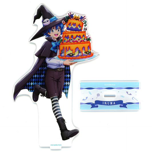 Iruma Suzuki Halloween Ver. Illustration BIG Acrylic Stand Welcome to Demon School! Iruma-kun POP UP SHOP in TOWER RECORDS [USED]