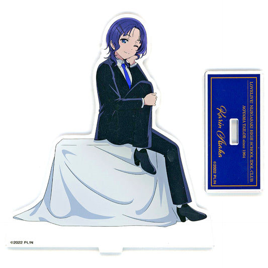 Karin Asaka Acrylic Stand Yofuku no Aoyama x Love Live! Nijigasaki High School Idol Club [USED]