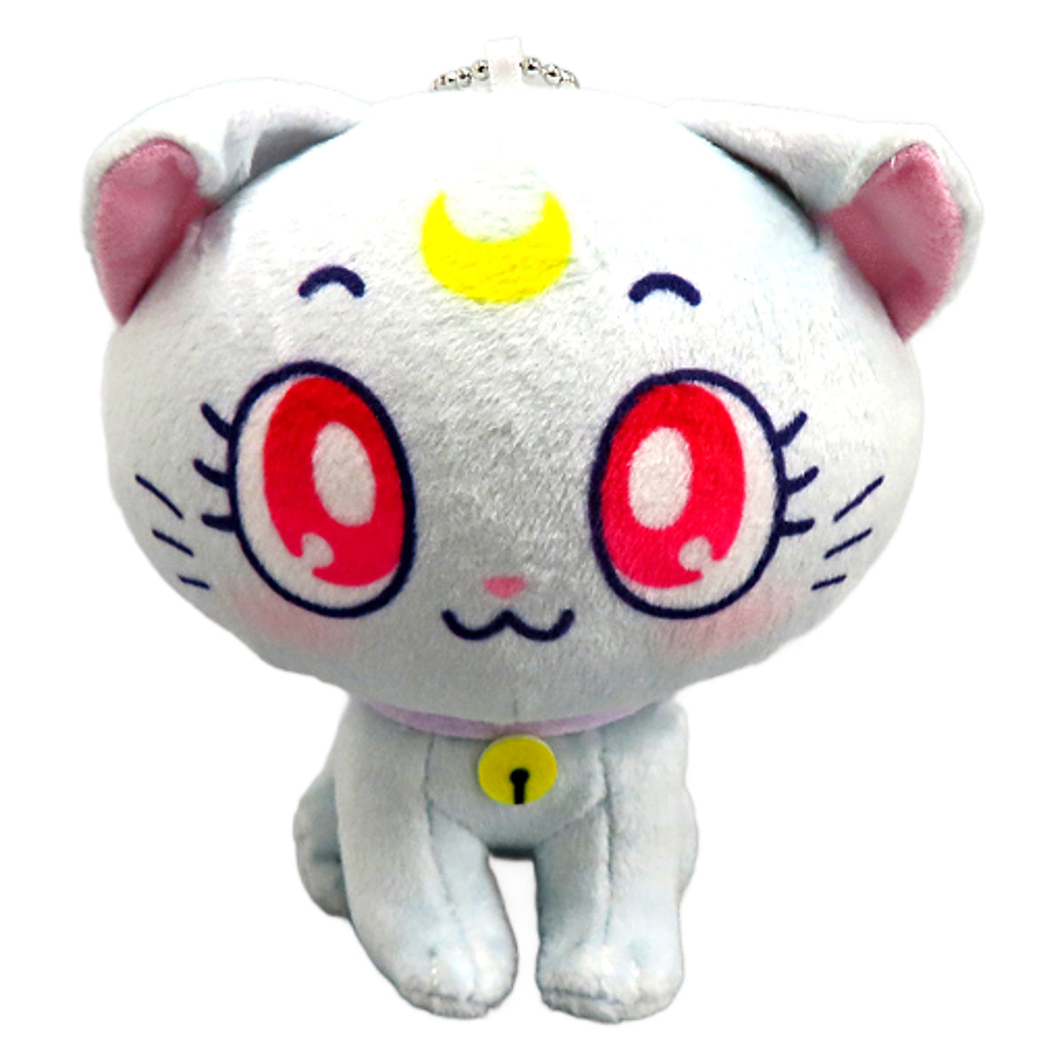 Diana My Melody Sailor Moon Cosmos X Sanrio Characters Plush Toy that Can Be Attached To Bag Luna Artemis Diana Mascot [USED]