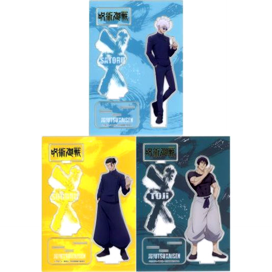 Set of 3 Jujutsu Kaisen Diorama Acrylic Stand [USED]