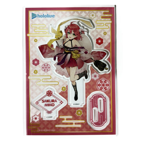 Sakura Miko Seven Lucky Gods Outfit VTuber Hololive Acrylic Stand Post Office Limited [USED], photo 1