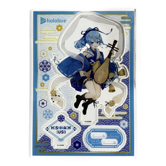 VTuber Hololive Hoshimachi Suisei Seven Lucky Gods Outfit Acrylic Stand Post Office Limited Acrylic Stands [USED]