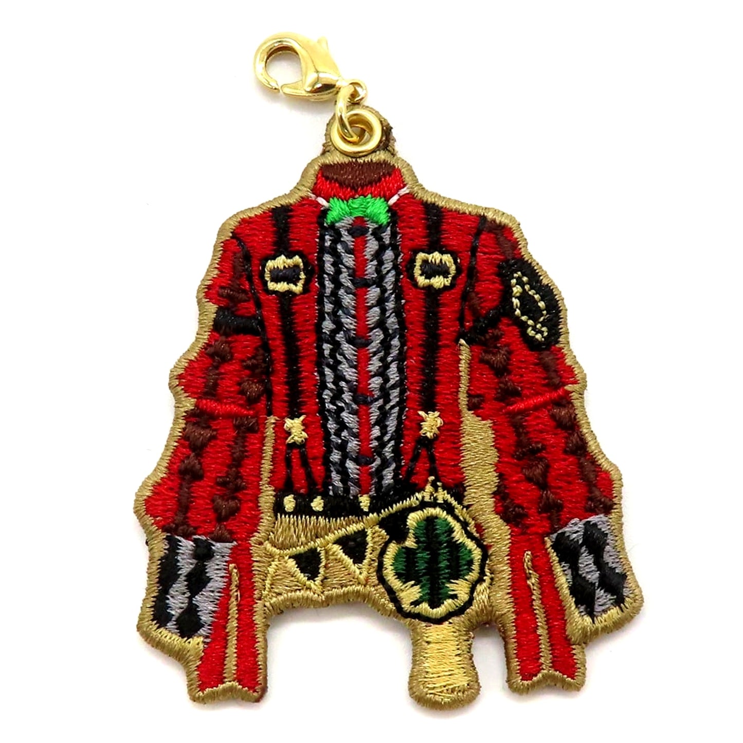 Trey Clover Disney Twisted-Wonderland Stage in Playful Land -Dancing Puppets and the Phantom Amusement Park- Costume Embroidery Charm Collection Playful Dress Ver. [USED]