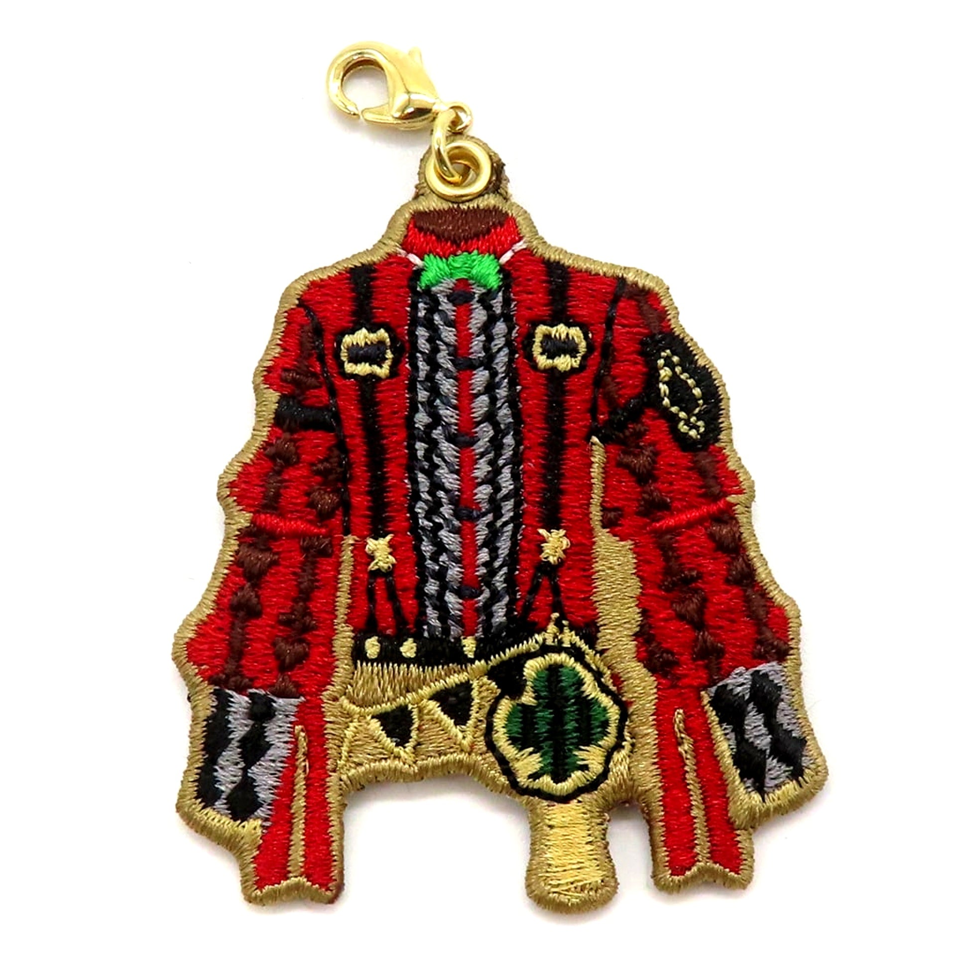 Trey Clover Disney Twisted-Wonderland Stage in Playful Land -Dancing Puppets and the Phantom Amusement Park- Costume Embroidery Charm Collection Playful Dress Ver. [USED]