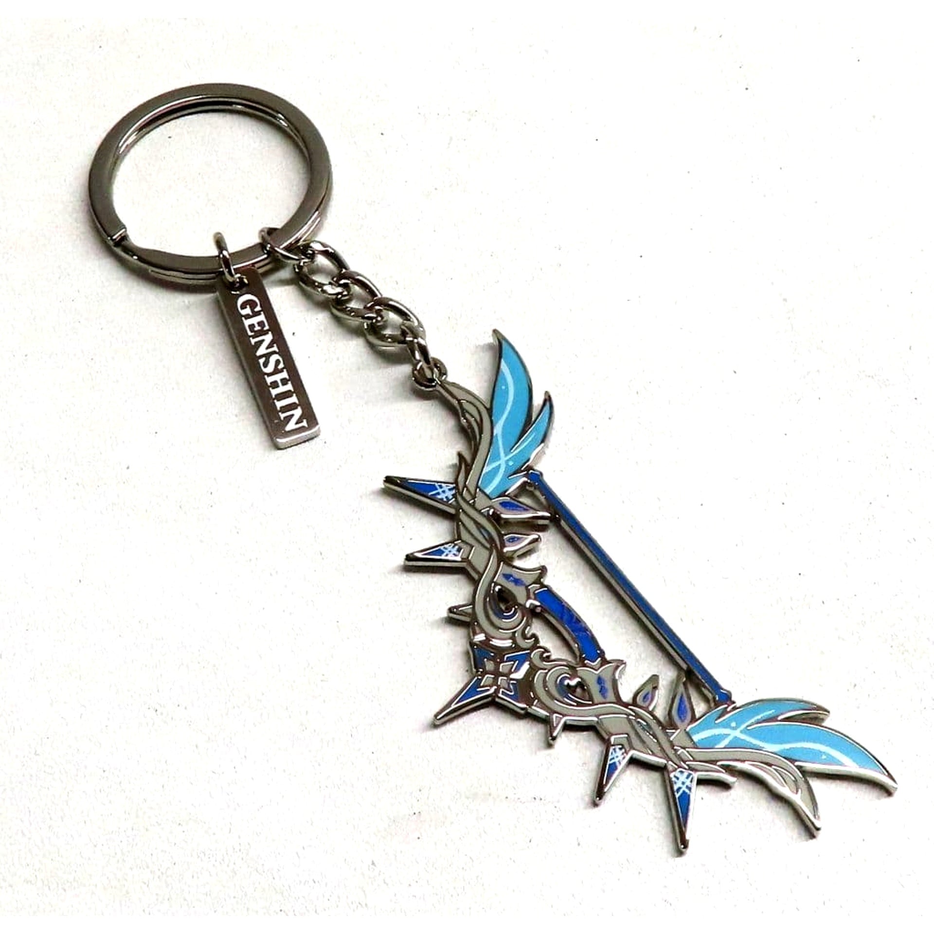 Genshin Polar Star Epitome Invocation Series Weapon Metal Keyring Keychains [USED]