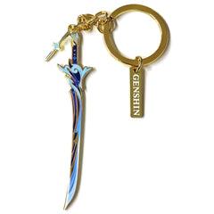 Genshin Haran Geppaku Futsu Epitome Invocation Series Weapon Metal Keyring Keychains [USED]