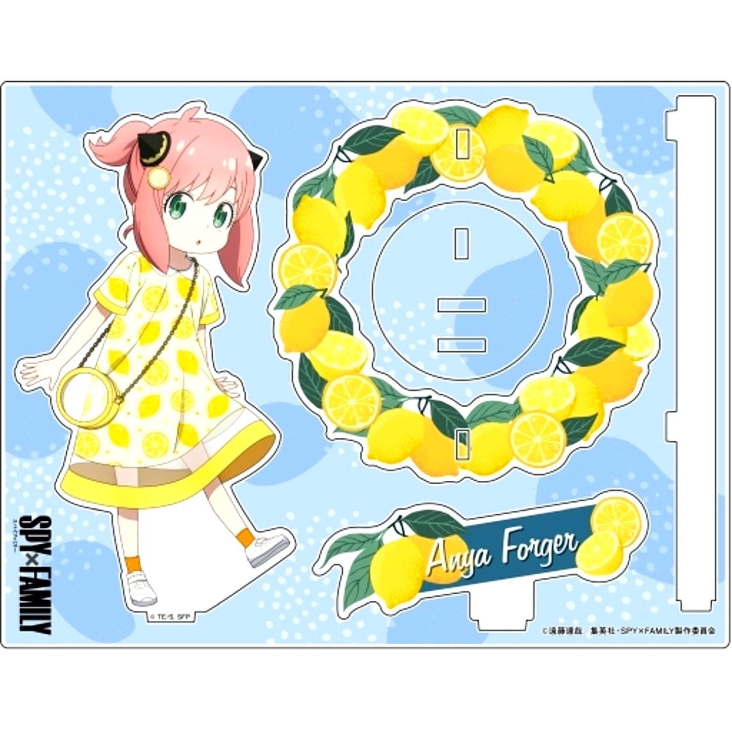 Anya Forger Lemon SPY x FAMILY Acrylic Stand L Fruits [USED]