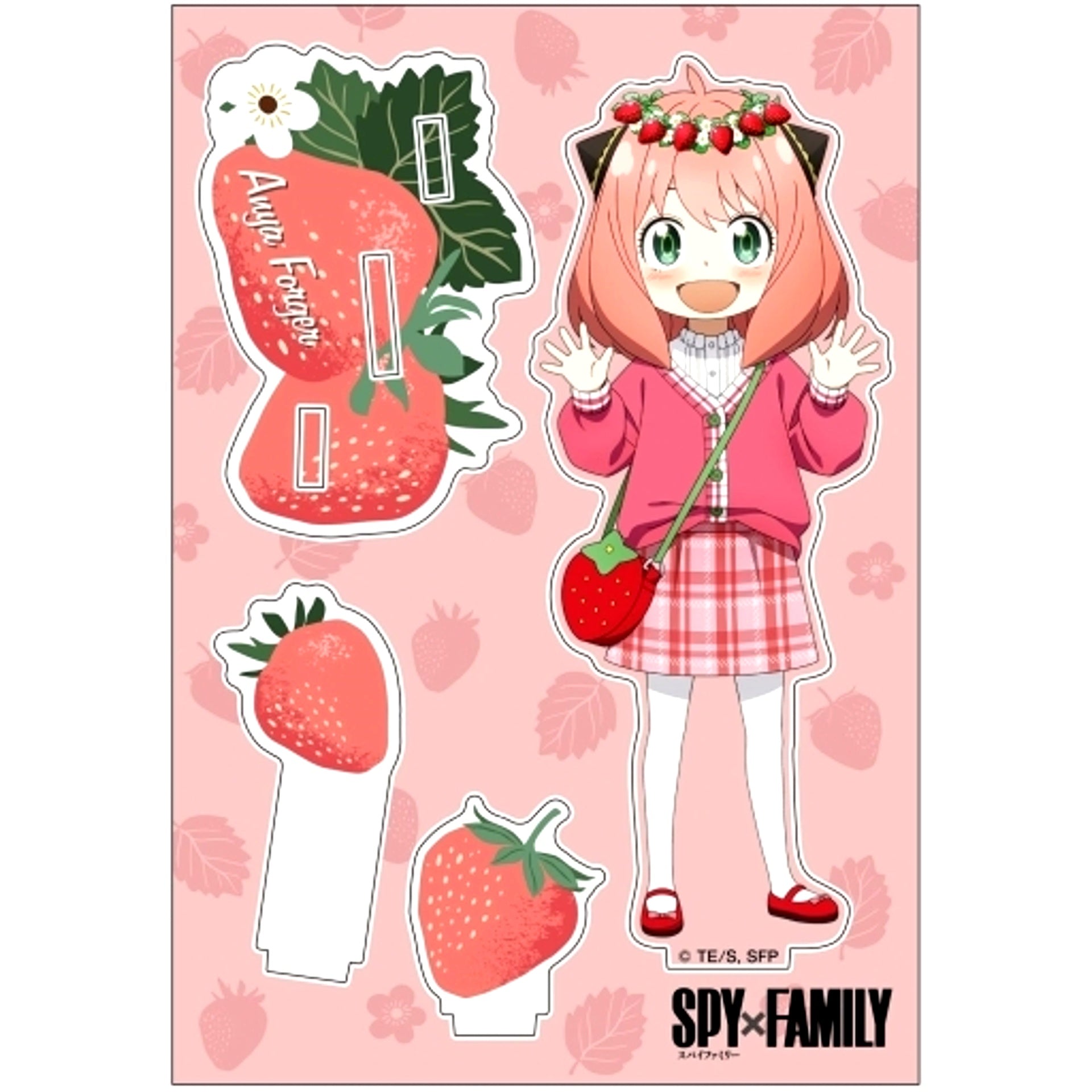 Anya Forger Strawberry Spy x Family Fruits Acrylic Stand [USED]