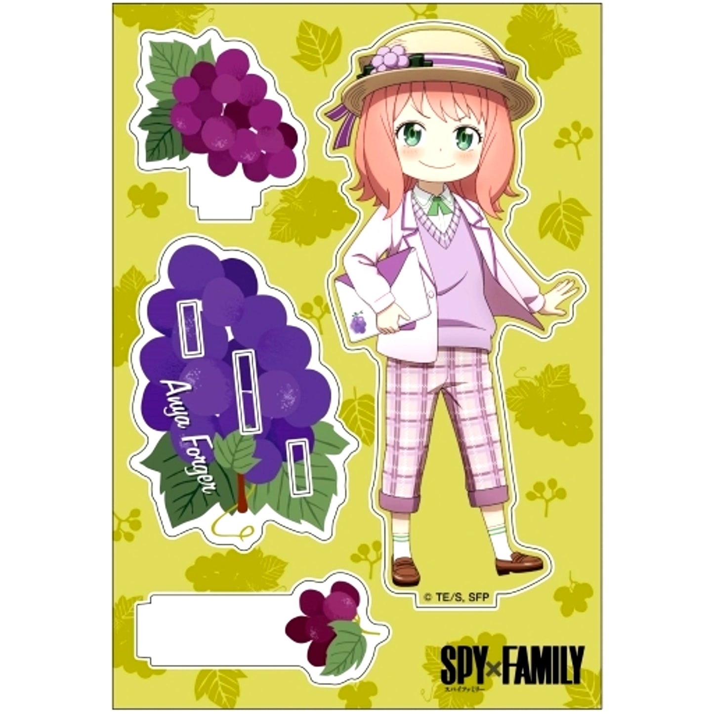 Anya Forger Grape Acrylic Stand Fruits Spy x Family [USED]