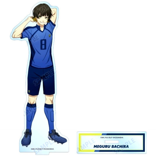 Meguru Bachira Pre-Match Preparation Ver. Blue Lock Illustration Big Acrylic Stand [USED]