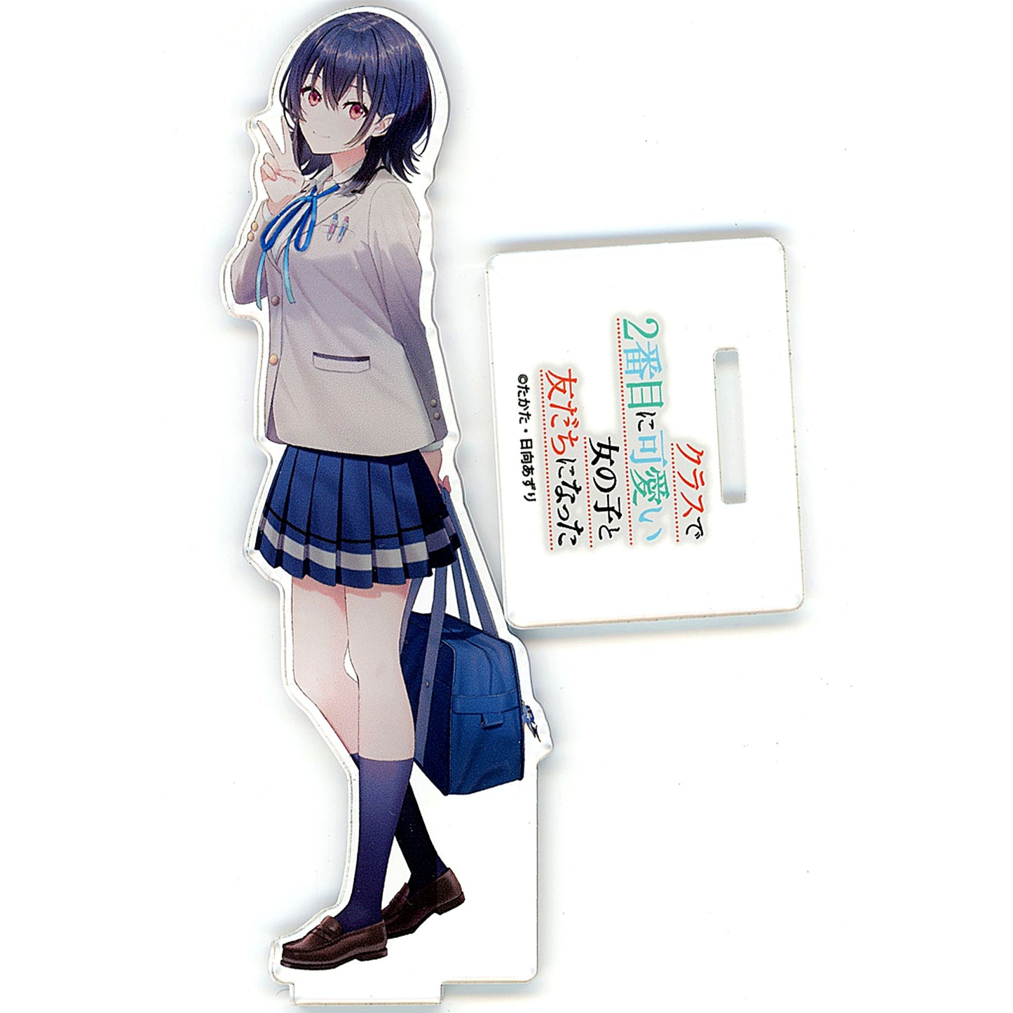 Umi Asanagi Original Acrylic Figure Bonus for Comics I Became Friends with the Second Cutest Girl in My Class Vol. 5 Gamers Limited Edition Single Item [USED]