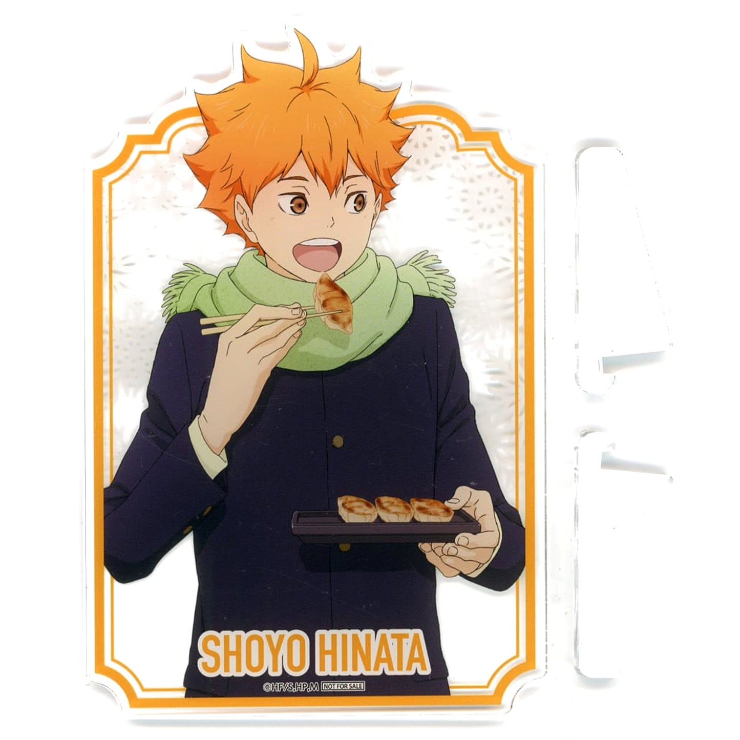 Haikyu!! Shoyo Hinata Acrylic Board Asobitsukuse!! in Namja Town Winter Ver. Limited Mini Game: Deliver the Fateful Serve! Game Set! Prize Acrylic Item [USED]