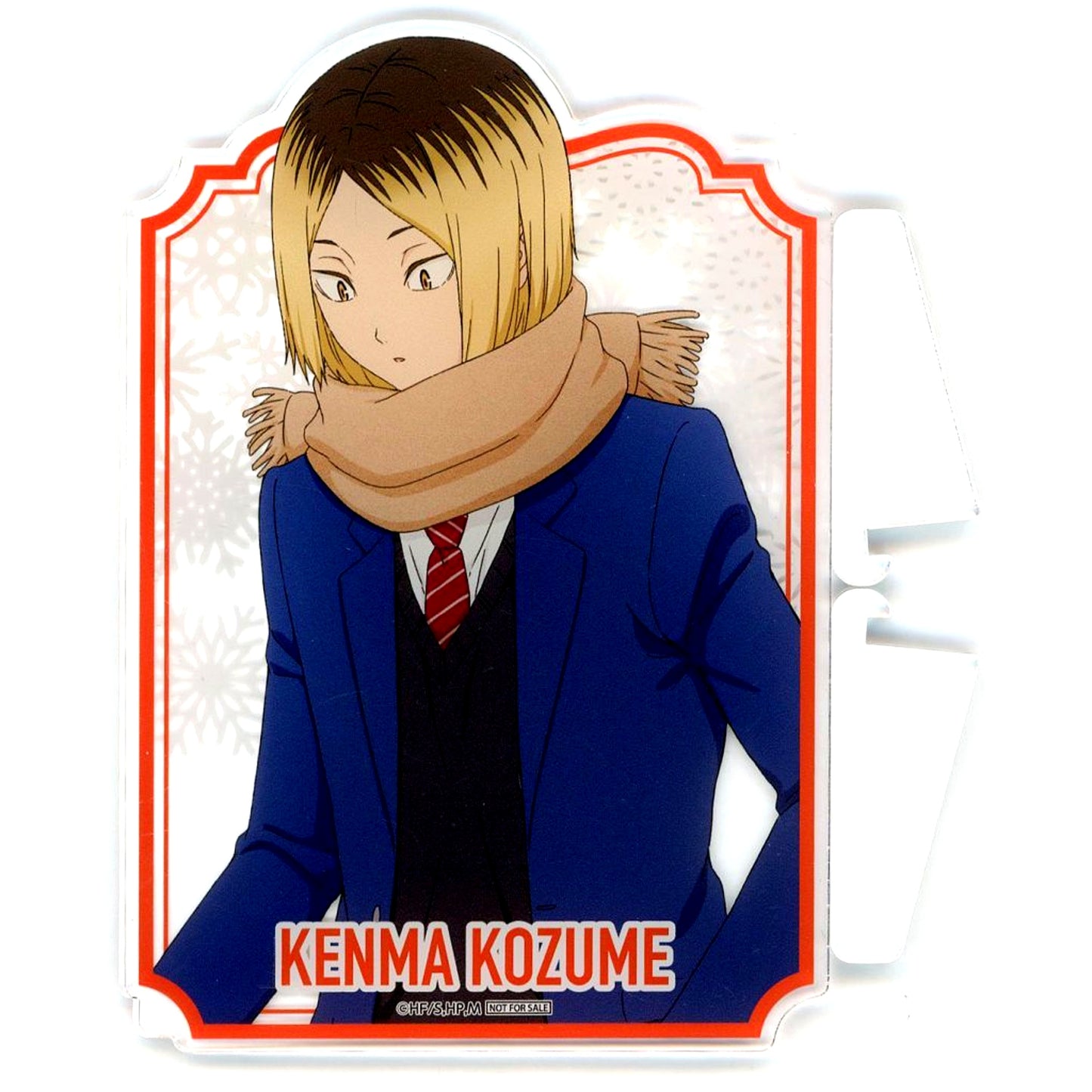 Kenma Kozume Acrylic Board Haikyu!! Play to the Fullest!! in Namjatown Winter Version Minigame Decide! Serve of Destiny! Game Set! Prize [USED]